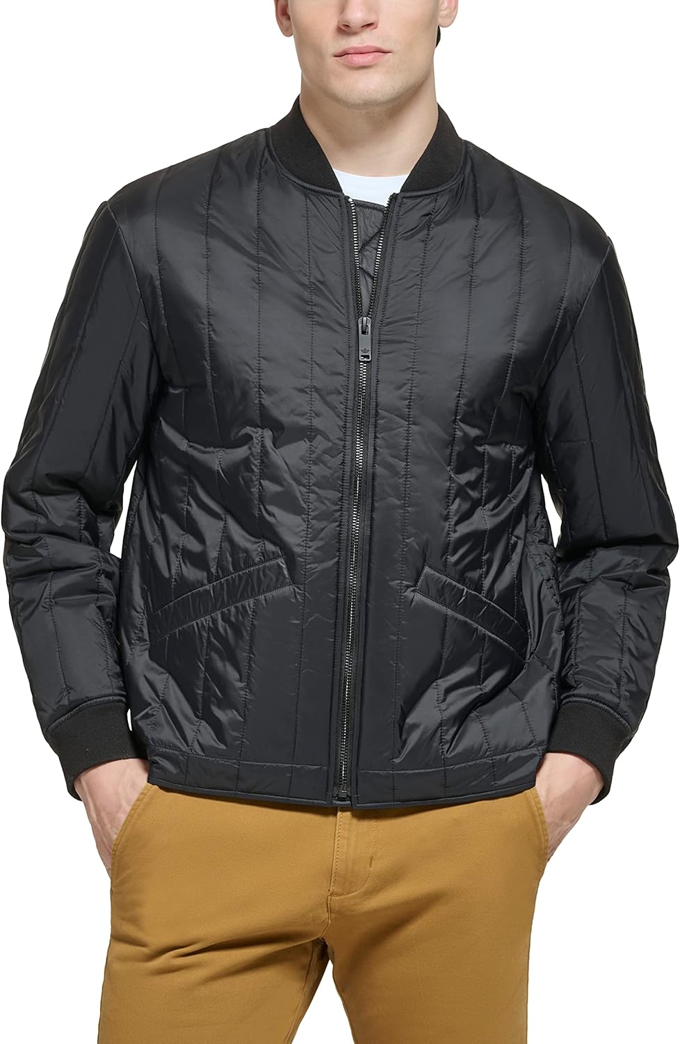 Plumón Chaqueta Hombre DOCKERS Men's Channel Quilted Open Bottom