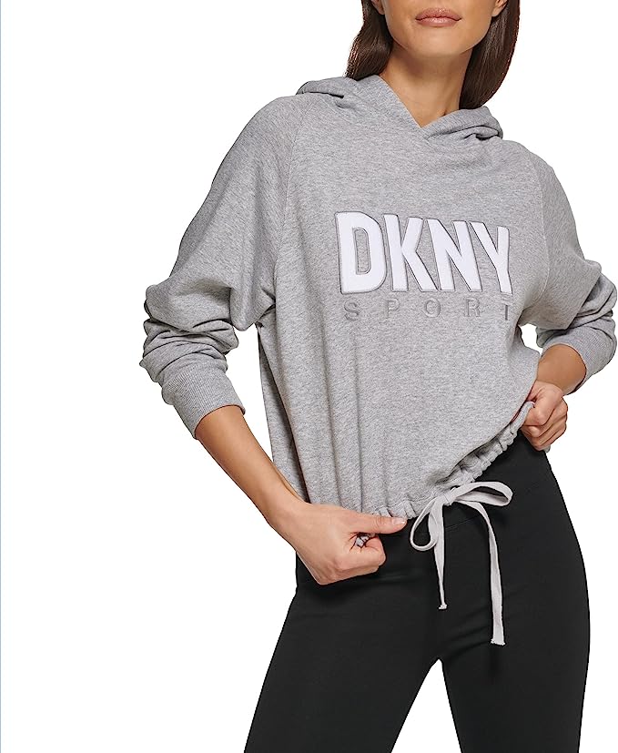 DKNY Women's Sport Hoodie - Camo Sparkle Logo Pullover, Long Sleeve - View #13