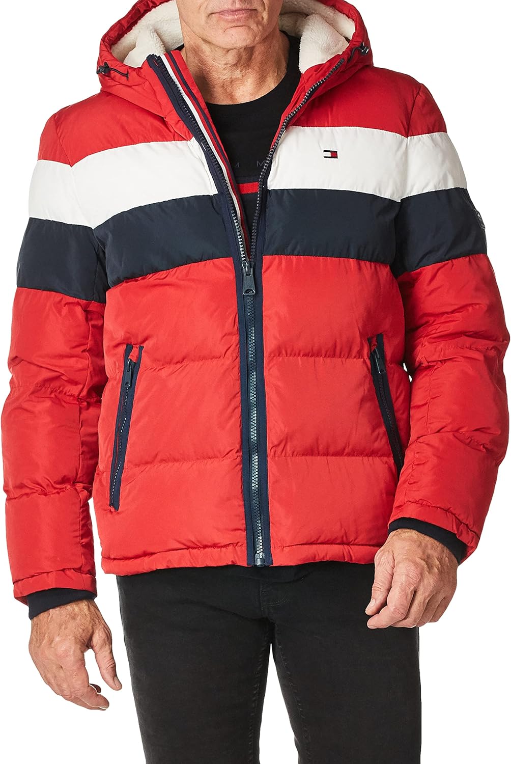 Tommy Hilfiger Men's Hooded Puffer Jacket